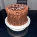 El cooksnap de Laurymar Rosales cuando hizo Ganache de chocolate para decorar y rellenar.