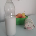 El cooksnap de Alejandra Cisneros cuando hizo Leche de coco, a partir de coco rallado.