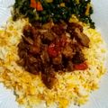 Beatrice 's cooksnap of when they made Swahili Beef Biriani.