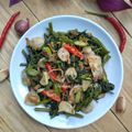 Cooksnap dari Tri Puji Lestari (Chacha's Kitchen) untuk resep Tumis kangkung udang tofu
