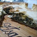 El cooksnap de javivao cuando hizo Tarta de acelga, cebolla y queso.