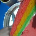 Cooksnap dari Dian Monica untuk resep Rainbow cake
