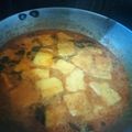 Chetana Bhojak का कुकस्नैप जब उन्होंने काठियावाड़ी ढोकली की सब्जी (Kathiyawadi Dhokli ki sabji recipe in Hindi) बनाया था।