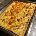 El cooksnap de ines barboza cuando hizo Tarta Caprese.