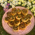 Eva Balazs (ízek és ízlések) Cooksnap-ja, amikor elkészítette a(z) Medvehagymás, lazacos tekercs receptet.