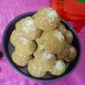 Sapana Kanani's cooksnap of when they made કાટલાં ના લાડુ (Katla ladoo Recipe in Gujarati).