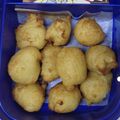 Cooksnap Maizatul Akma semasa beliau membuat Cucur Lemak Manis.