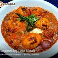 Kumkum Chatterjee's cooksnap of when they made Egg tandoori.
