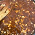 El cooksnap de erika solis cuando hizo Lasaña deliciosa de carne molida.