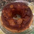 El cooksnap de Valeria Silvera cuando hizo Torta invertida de manzana.