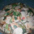 Cooksnap dari Gunarsih Murdhasiwi untuk resep Sup Merah Scallop Sayuran