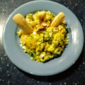 El cooksnap de Malvina cuando hizo Papas aliñás con melva e ingrediente secreto.