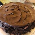 Zobia Sajjad's cooksnap of when they made Yums decorated Chocolate cake.