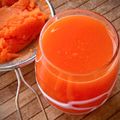 Dory's cooksnap of when they made CarrotLemon Juice.