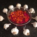 Jignasa Avnish Vora's cooksnap of when they made #લસણ ને કેરી નું અથાણું(lasan ne keri nu athanu recipe in gujrati).