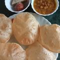 Madhumita Saha's cooksnap of when they made ফুলকো লুচি আর ঘুগনি (Fulko luchi and ghugni recipe in Bengali).