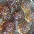 El cooksnap de jazmin cuando hizo Donas rellenas de dulce de leche.