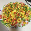 El cooksnap de Laura Ligero Baldomero cuando hizo Espárragos con salmón ahumado y salsa de mango.