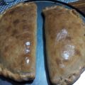 El cooksnap de cristinaclavijo2003 cuando hizo Calzone de jamón, queso, panceta, cebolla, morrón y huevo.