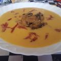 El cooksnap de Marisol cuando hizo Crema de zanahorias y puerros.