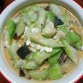 庭秀 的 金銀蛋絲瓜（鹹蛋+皮蛋）蛋素 cooksnap