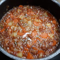 El cooksnap de Xtobilly Storm cuando hizo Lentejas con chorizo y verdura.