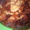 El cooksnap de Miriam Elizabeth Maldonado cuando hizo Tarta de manzanas invertida.