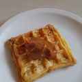 El cooksnap de Vanesa Ontiveros cuando hizo Waffles con dulce de leche.