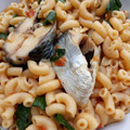 Amierah S-Man's cooksnap of when they made Macaroni with pappe fish.