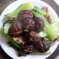 Cooksnap của Thu Mèo khi họ làm theo món Cải chíp xào nấm