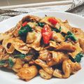 姚佩妘 的 塔香薑絲炒麵腸（手撕） cooksnap