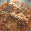 El cooksnap de Lucas Gomez cuando hizo Guiso de Arroz y Alitas de Pollo.