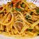 Mrs,jikan yari kitchen's cooksnap of when they made Fry spighetti with veggies.