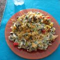 El cooksnap de Auro maidana cuando hizo Salsa de zuchinni y zanahoria con queso crema.