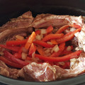 El cooksnap de Belén Camín cuando hizo Costillas de cerdo orientales en crockPot.