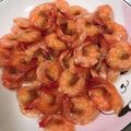 รูป Cooksnap ของ Tuktik Kawthuan เมื่อเขาทำ กุ้งหวาน (แถวบ้านเรียกกุ้งต้มหวาน)