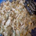 El cooksnap de Dany De Castillo cuando hizo Fajitas de pollo en rajas chile poblano!! 🍽.