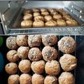El cooksnap de Liliana Aguirre cuando hizo Pancitos de salvado.