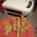 El cooksnap de Noelia Gomez cuando hizo Waffles (saludables) de avena.