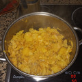 El cooksnap de Alfonso De Lázaro cuando hizo Repollo rehogado con patata.