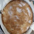 El cooksnap de celia santander cuando hizo Torta de manzana II.
