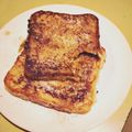 El cooksnap de Erik R. cuando hizo Tostadas a la francesa.