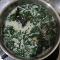 Cooksnap dari Venie Vhe untuk resep Sayur Bobor Godong Telo (Daun Ketela)
