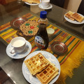 El cooksnap de Maria Joaquina Mendez cuando hizo Waffles hechos en casa.