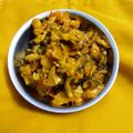 Swati Gupta का कुकस्नैप जब उन्होंने करेले की भुजिया (karele ki bhujiya recipe in Hindi) बनाया था।