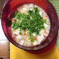 El cooksnap de Sandra Alvarado cuando hizo ceviche de corvina.
