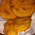 El cooksnap de Tatii González cuando hizo Tortas fritas.