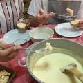 El cooksnap de lrmaffini cuando hizo Fondue de queso.