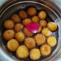 Hinal Dattani's cooksnap of when they made ગુલાબ જાંબુ (Gulab Jamun Recipe In Gujarati).