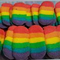 Cooksnap dari Nurmaya untuk resep Lidah Kucing Rainbow Ricke Indriyani #KamisManis